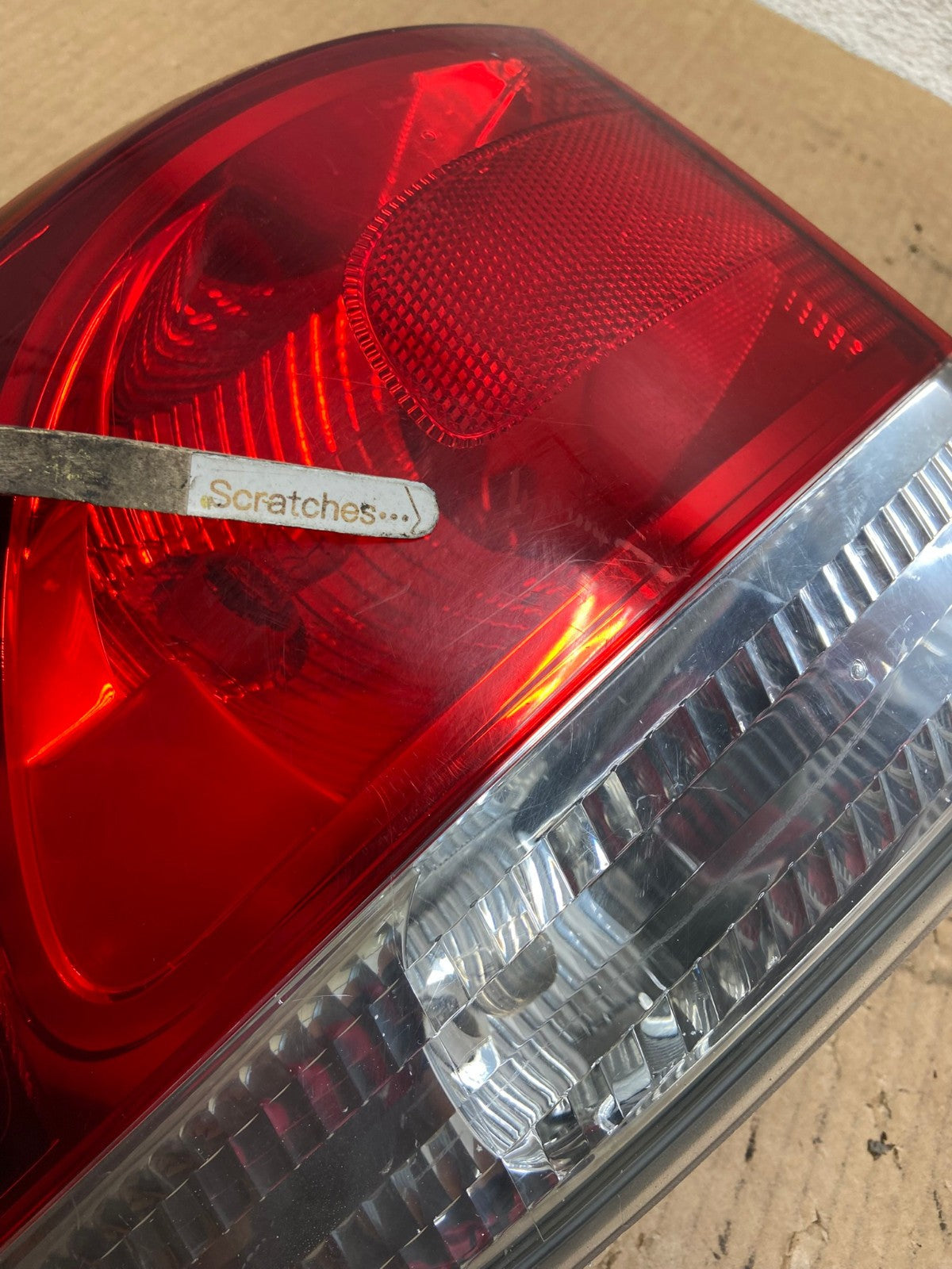2011 to 2013 Dodge Durango Right Passenger RH Side Tail Light AI5418 LK3