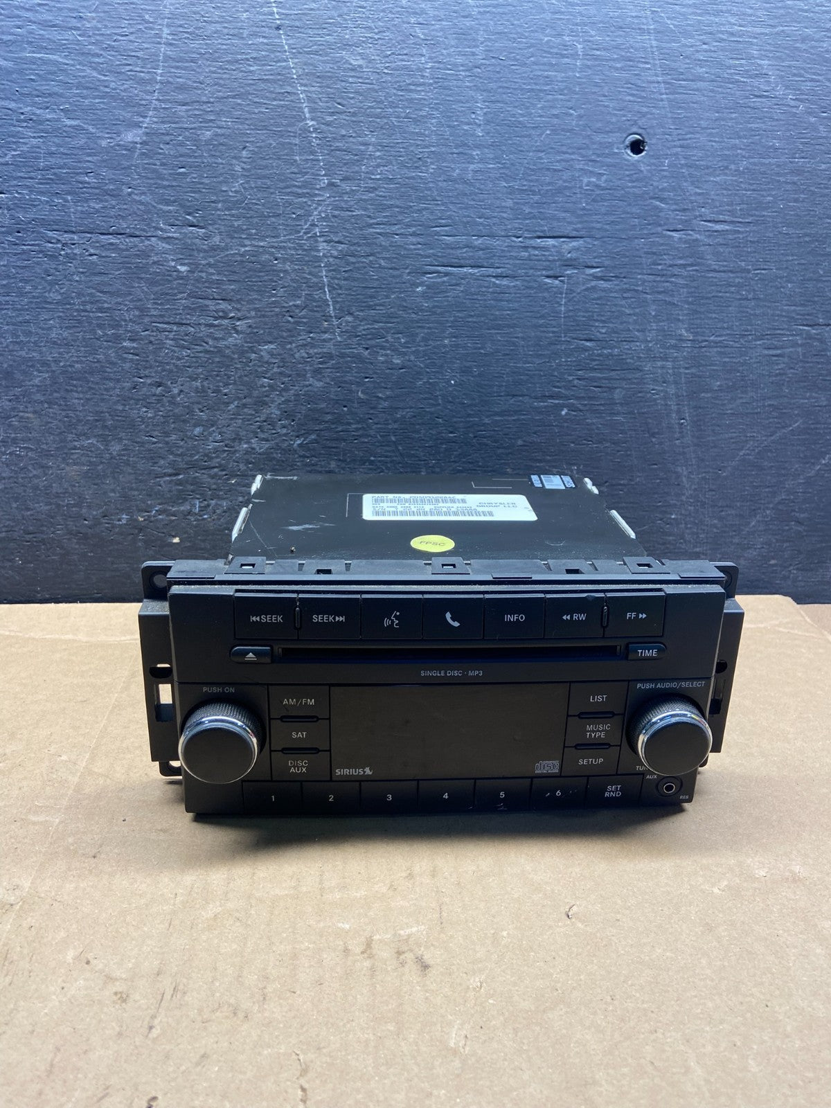 2007-2012 Chrysler Dodge Jeep Ram Radio CD MP3 AUX Receiver AF9270 DG0