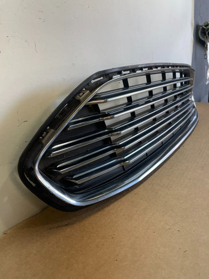 2013 to 2016 Ford Fusion Front Upper Grille Chrome Grill Bumper af8698 DG2