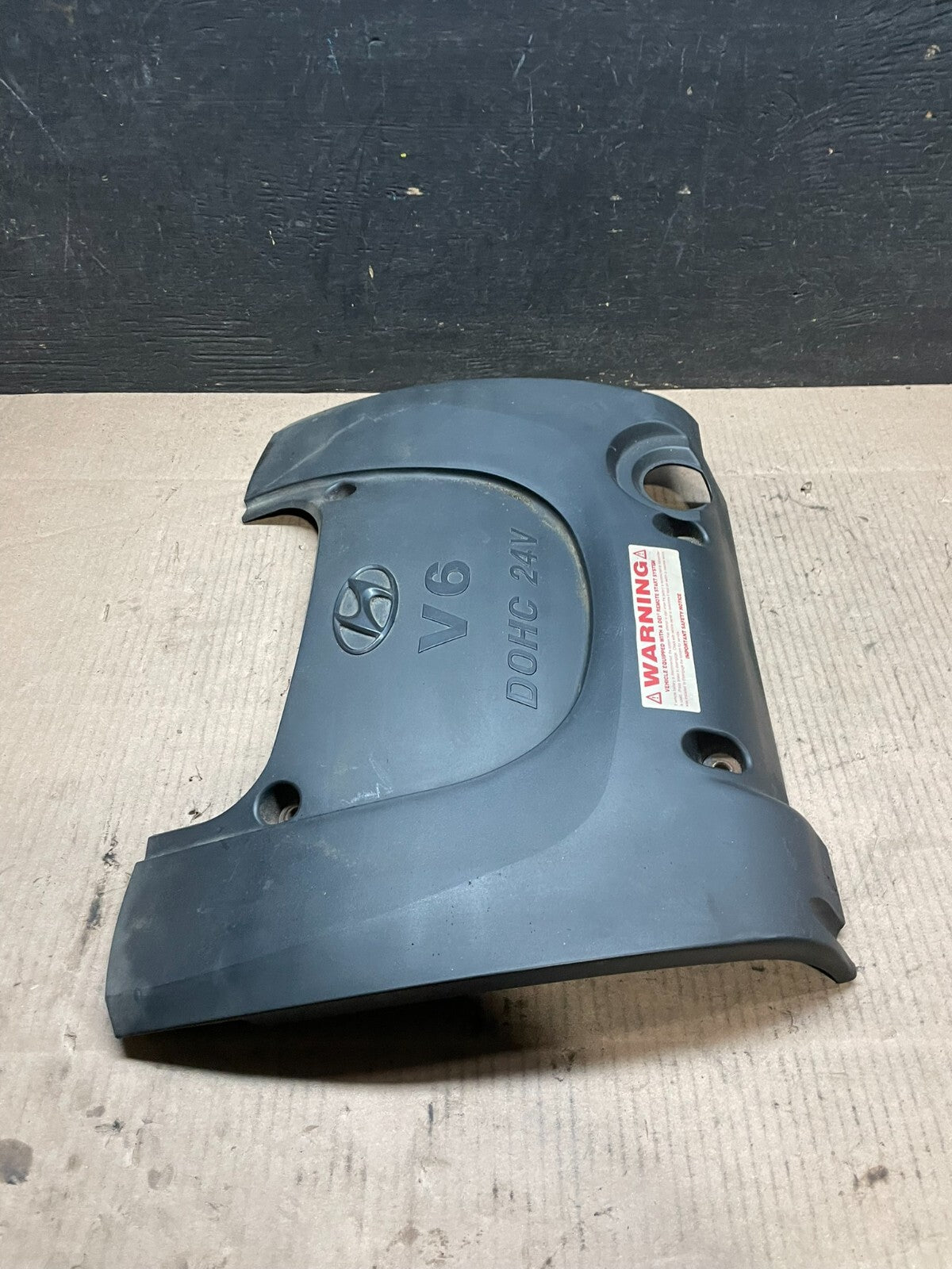2002 to 2005 Hyundai Sonata 2.4L Engine Trim Cover J6956 PS2