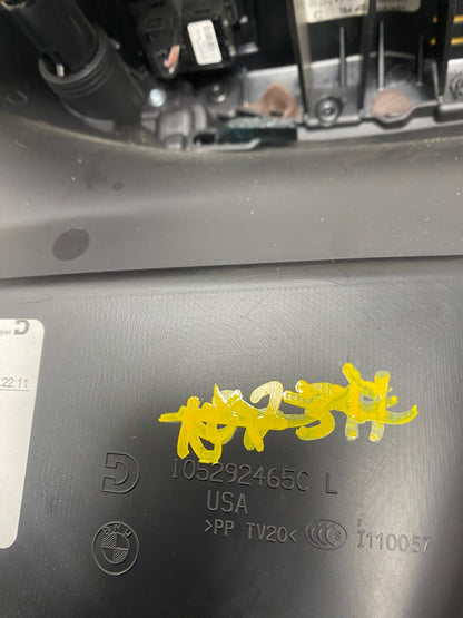 2015 to 2018 BMW X4 Rear Left Driver LH Side Door Trim Panel M4053 OEM DG9