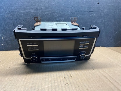 2016 2017 Nissan Altima Radio Screen Receiver AM-FM CD Player AG1534 DW0