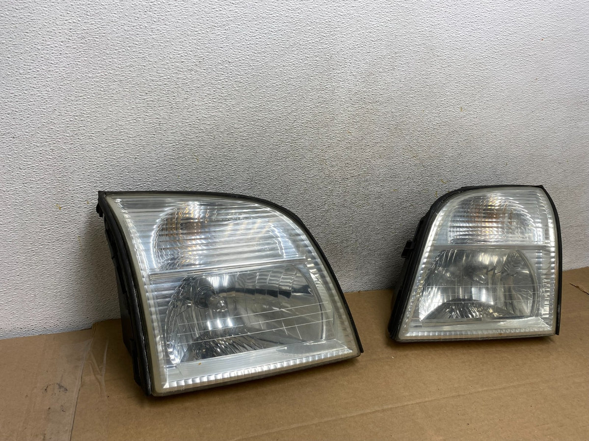 2002-2005 Mercury Mountaineer Left+Right Side Halogen Headlights AH3083 DW1