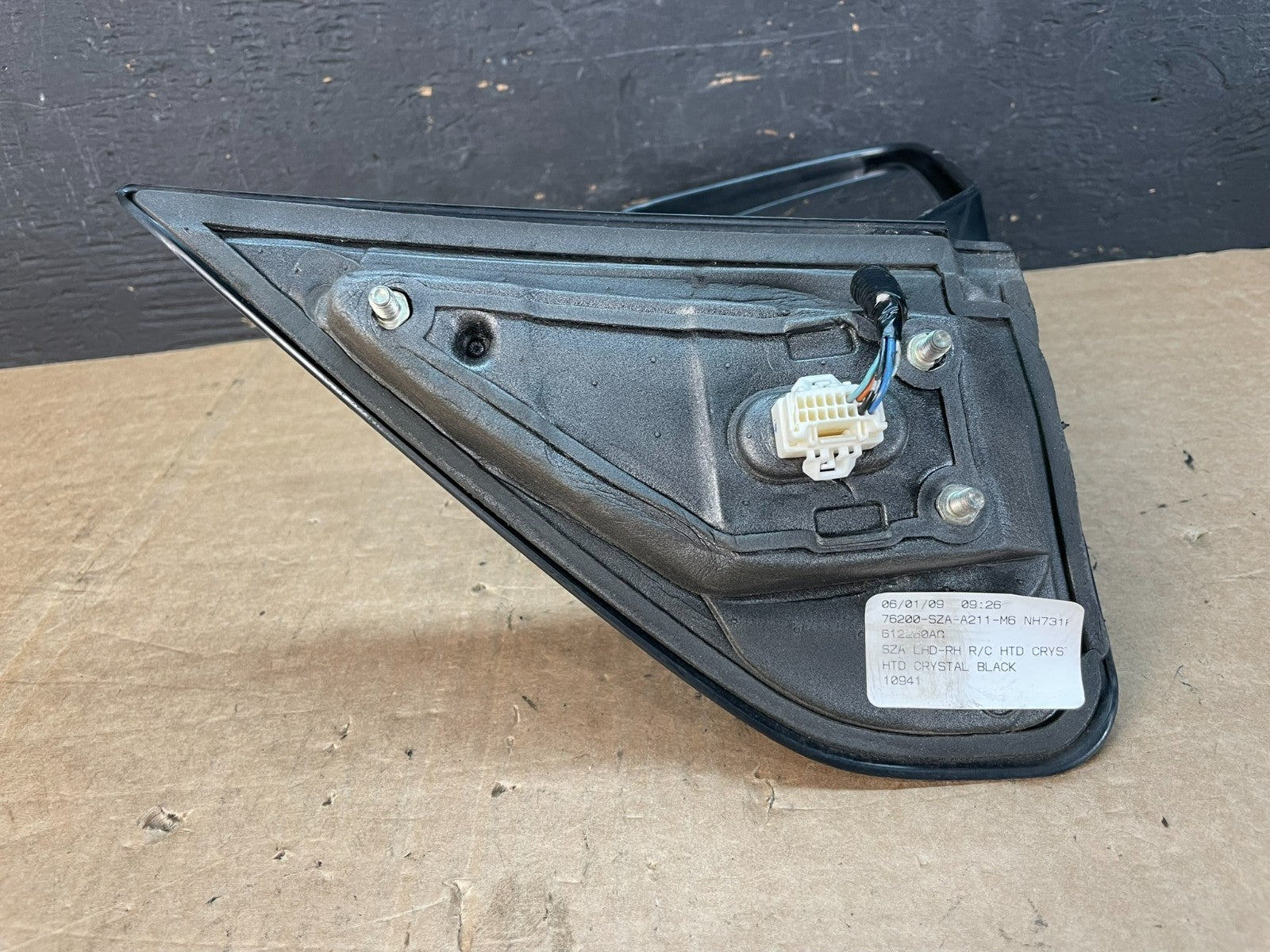 2009-2015 Honda Pilot Right Passenger Side View Door Mirror AE8522 DW4