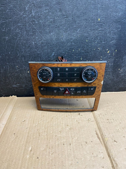 2007-2012 Mercedes X164 GL350 GL450 Climate Control Bezel Wood Switch ai2694 DG0