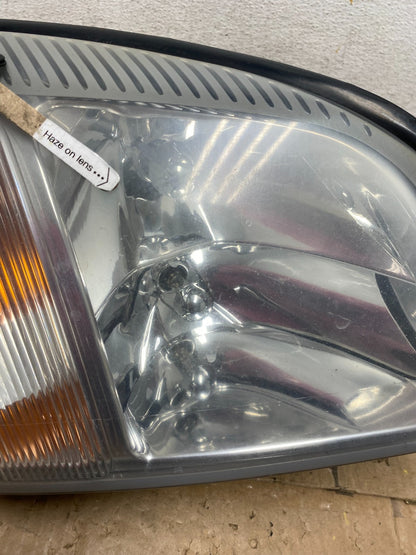 2000 to 2005 Cadillac Deville Right Passenger RH Side Headlight AE6578 DW4