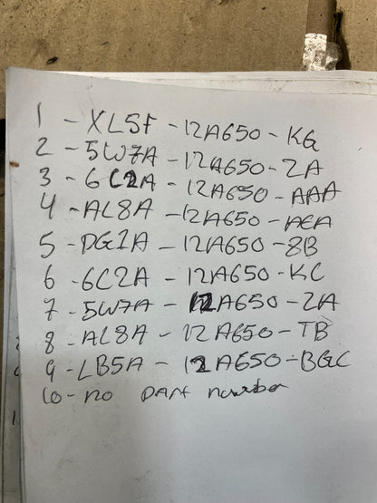 Mix of 10 Ford ECM Engine Computer Module V1829 PS2