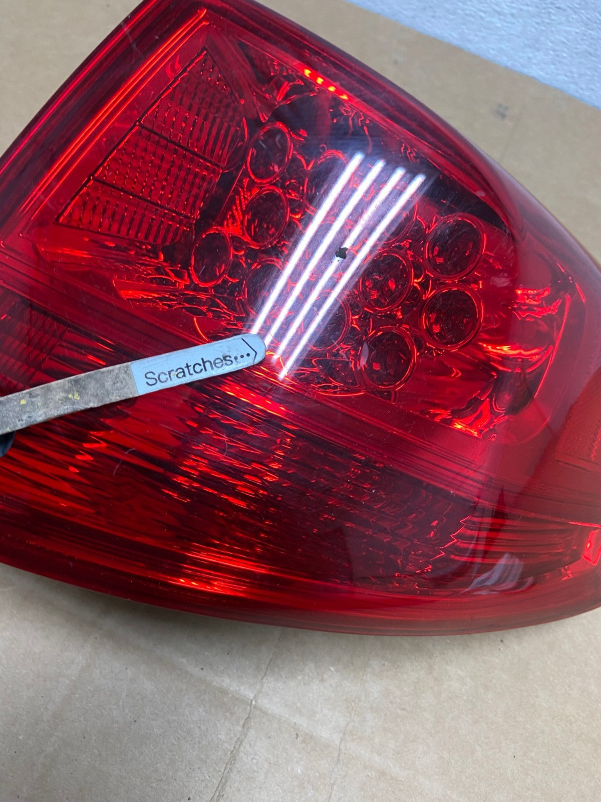 2007 2008 2009 Acura Mdx Right Passenger Rh Side Tail Light AD4428 LK3