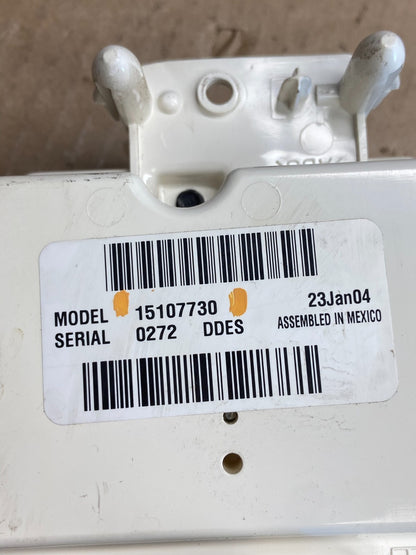 2003 to 2006 Chevrolet Silverado HVAC Heater Climate Control Module AE4043 DG4