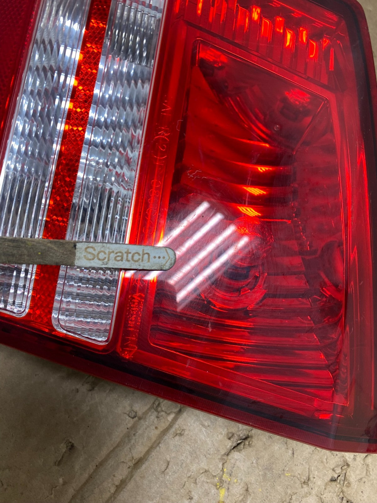 2009 2010 2011 Dodge Journey Right Passenger Rh Tail Light Inner Oem V0506 DW3