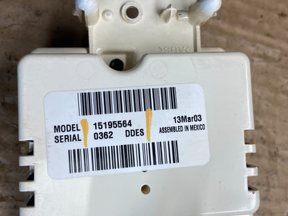 2003 to 2006 Chevrolet Silverado HVAC Heater Climate Control Module AD2003 DG6