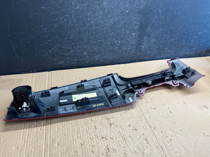 2012 to 2019 Fiat 500 Front Center Dashboard Vent Trim Bezel Red AF6466 DW2