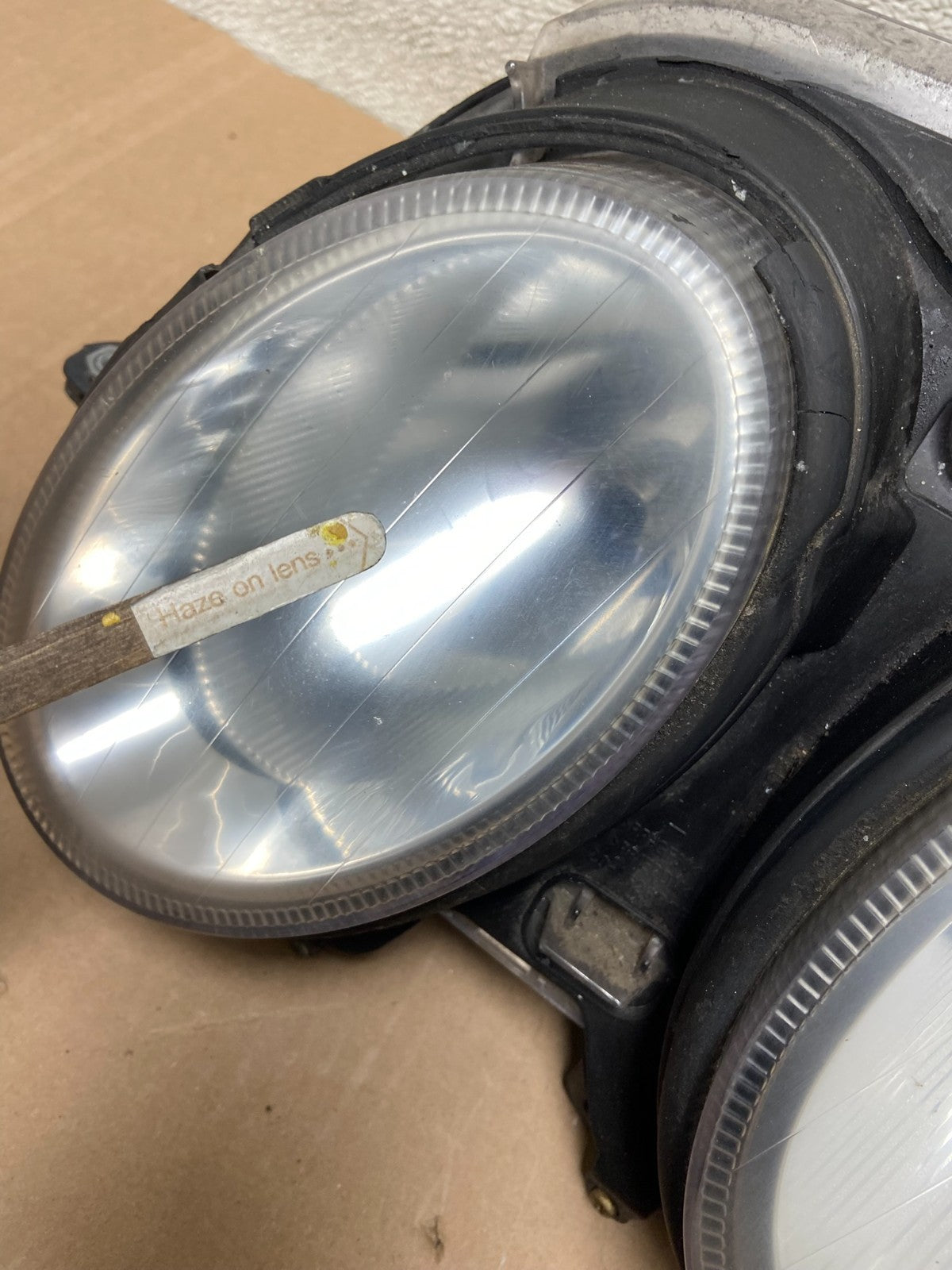 2007 2008 2009 Mercedes E Class Left Driver LH Halogen Headlight X9192 DW6