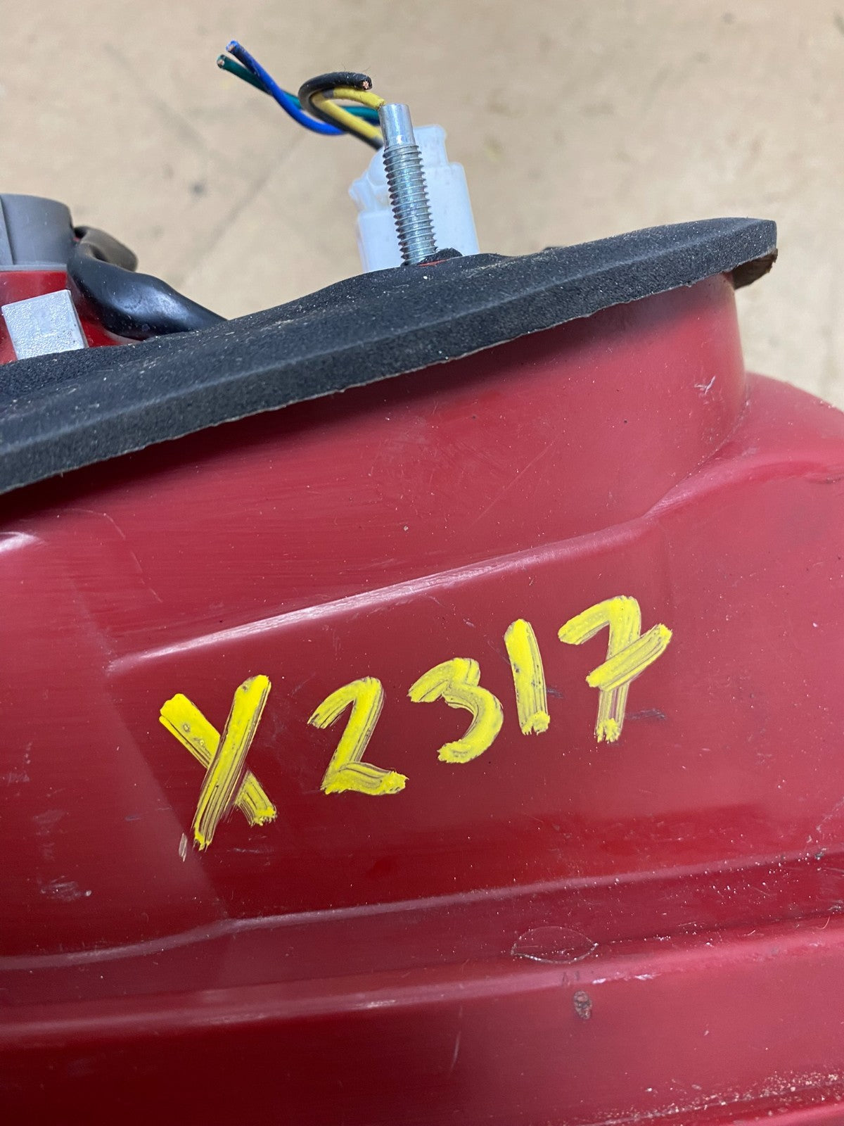 2007 2008 2009 Hyundai Santa Fe Right Passenger Tail Light Inner Oem X2317 DW8