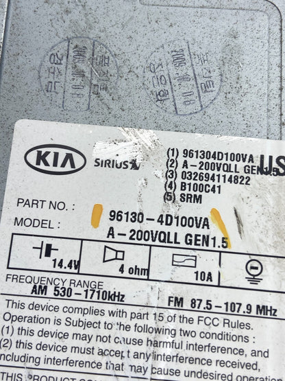 2009 - 2011 Kia Sedona Entourage Radio Stereo Receiver AM FM CD Player AE4058 DG5