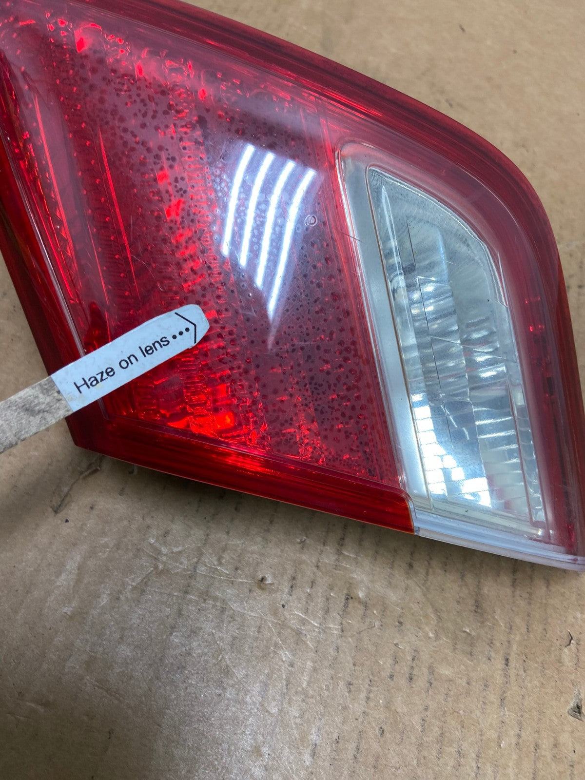 2007 2008 2009 Toyota Camry Right Passenger Rh Tail Light Inner AD9131 LK3