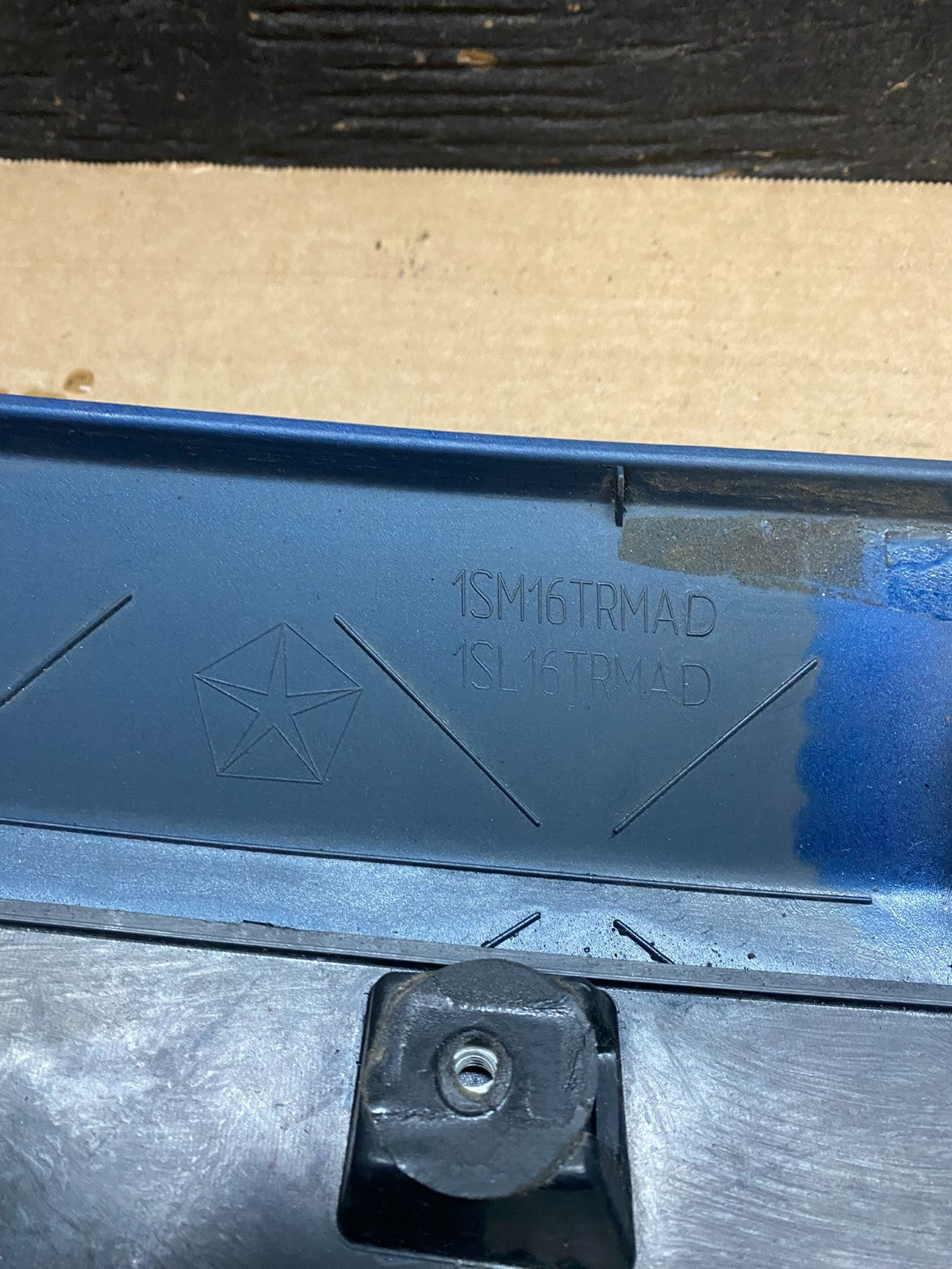 2011-2018 Dodge Grand Caravan Black Rear Tail Gate Trim Molding Panel V6940 DG20