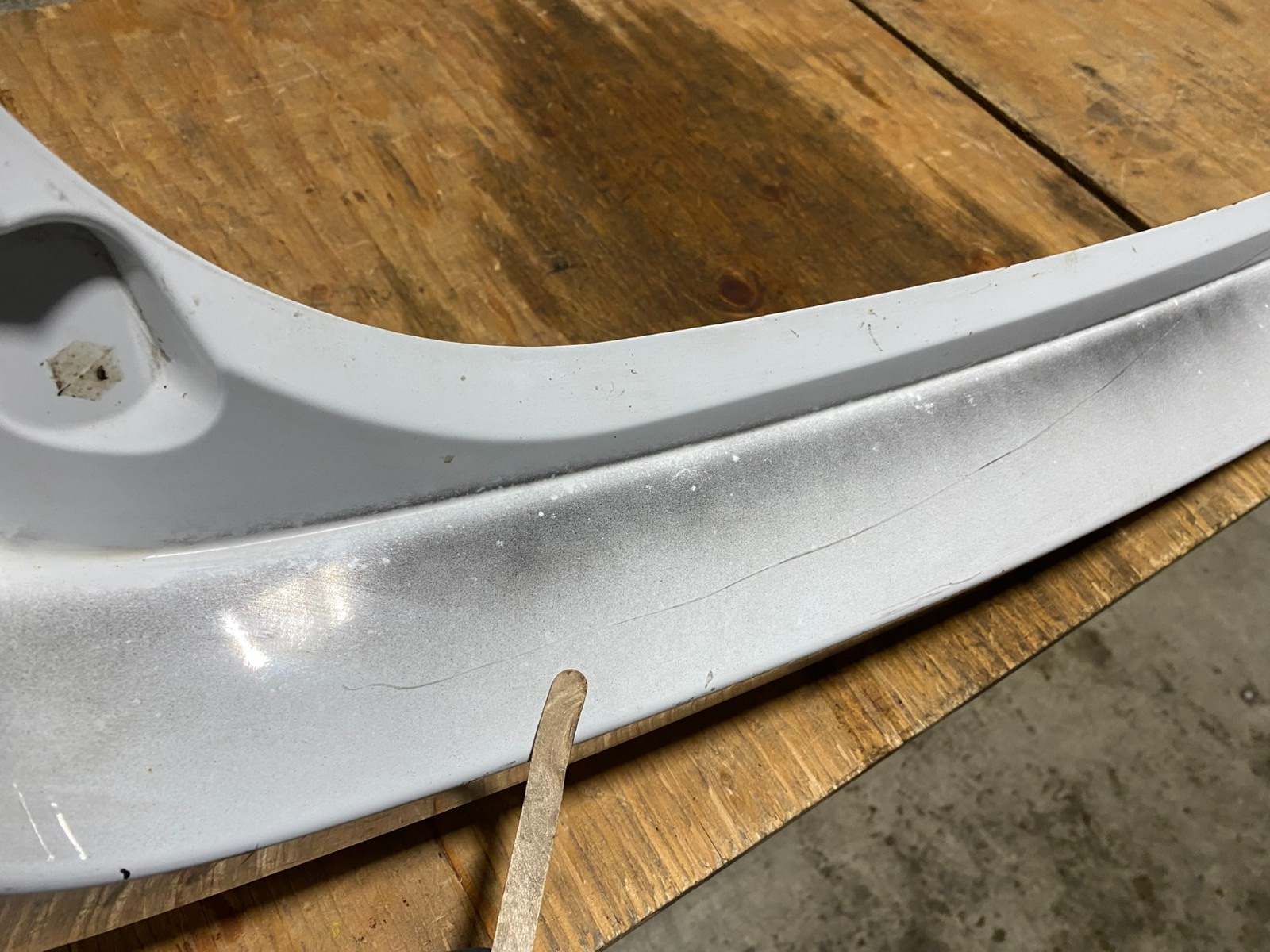 2020 to 2023 Ford Explorer Police Interceptor Rear Upper Bumper Cover X3454 PS2