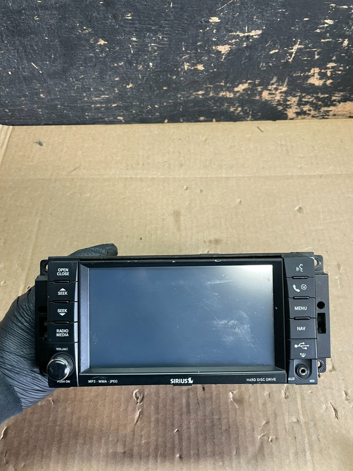 2008 2013 Jeep Dodge Chrysler Screen Display CD Player Satellite Radio AB3042 DG0