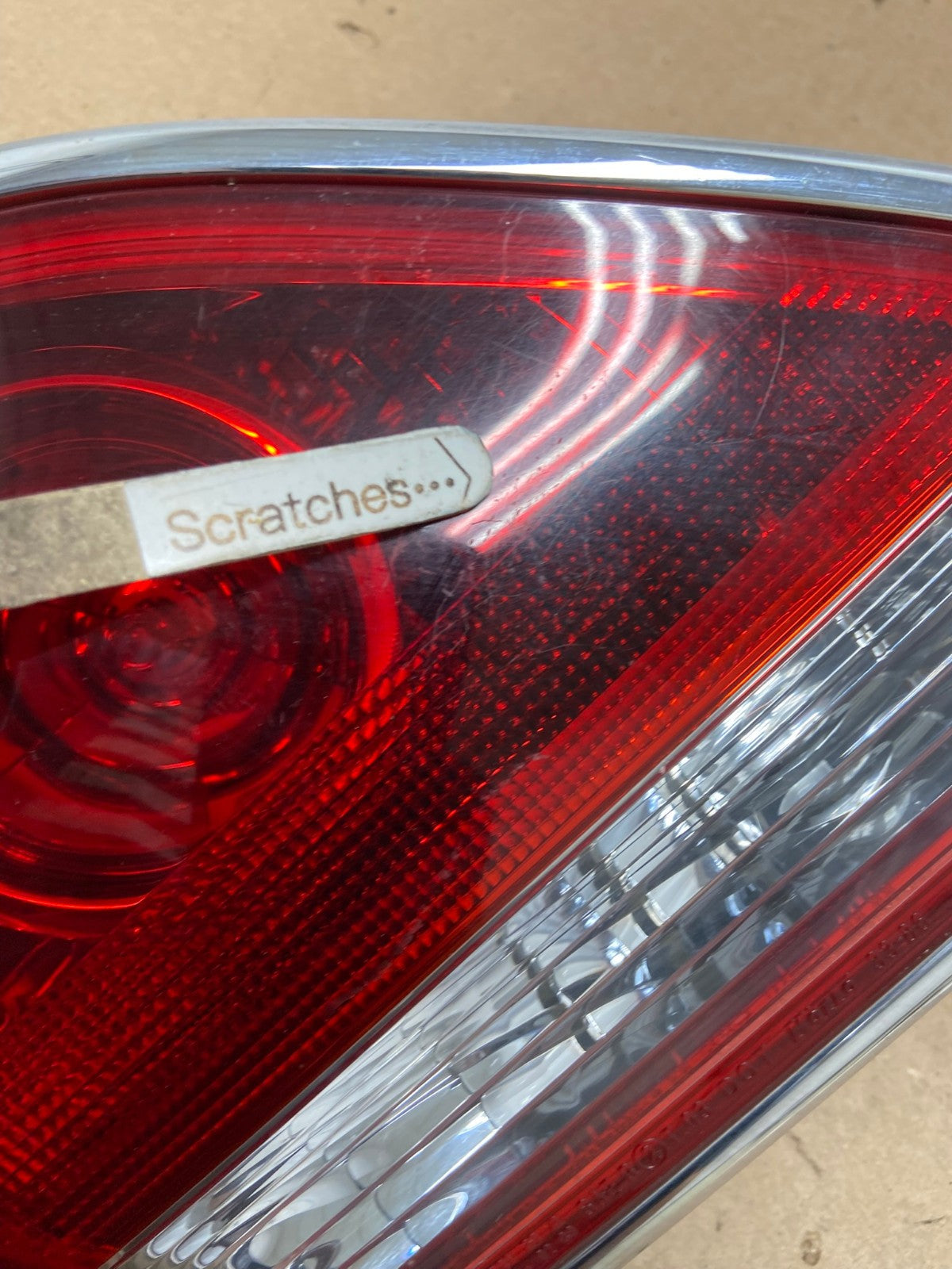 2005 2006 Lexus ES330 Left Driver LH Side Tail Light Inner AG4177 LK3