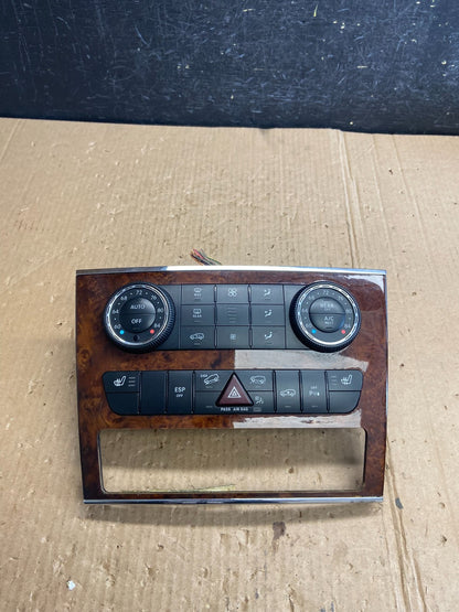 2007-2012 Mercedes X164 GL350 GL450 Climate Control Bezel Wood Switch ae3931 DG0
