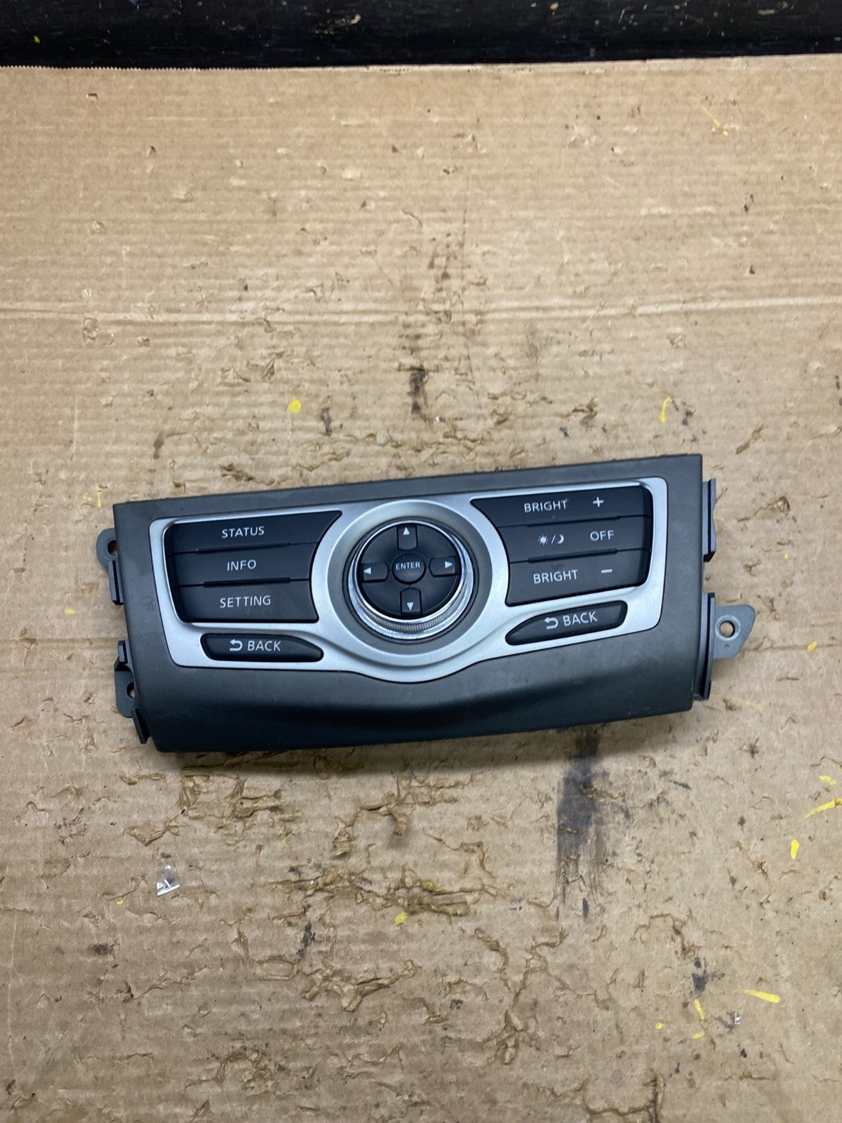 2009-2014 Nissan Murano AM FM Radio CD Control Panel X1308 DG0