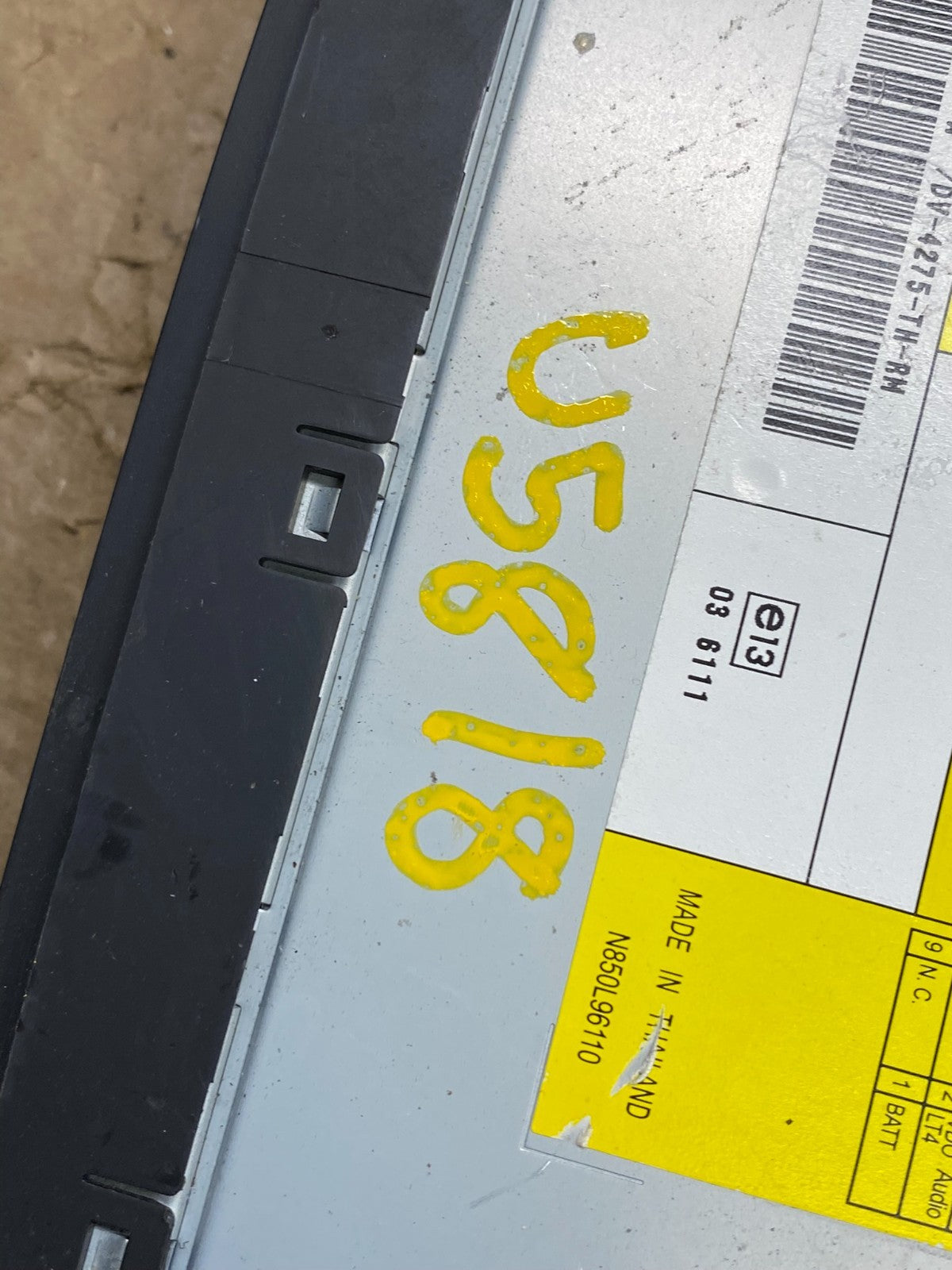 2009 2010 2011 Volkswagen Routan Video DVD Player U5818 DG6