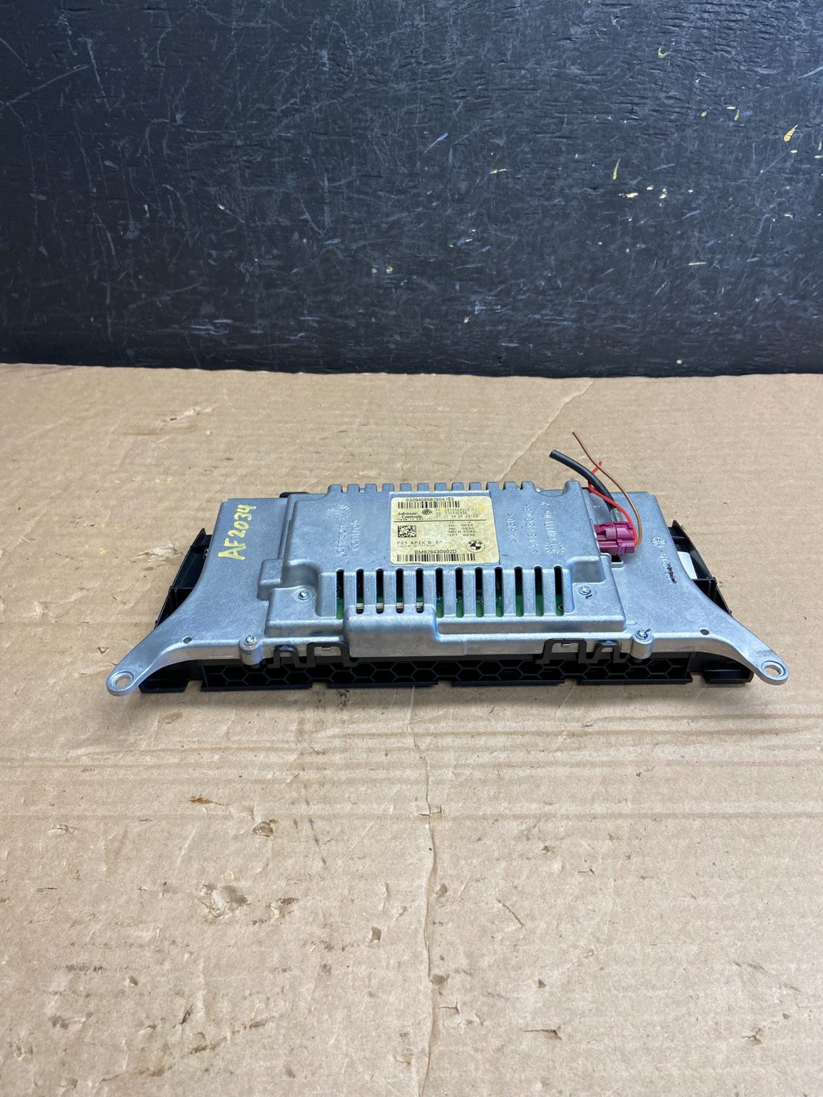 2013 - 2014 BMW X3 Navigation Radio Information Display Screen af2034 DG3