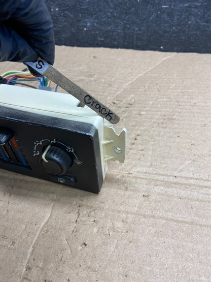 2003 to 2006 Chevrolet Silverado HVAC Heater Climate Control Module AF2241 DW1