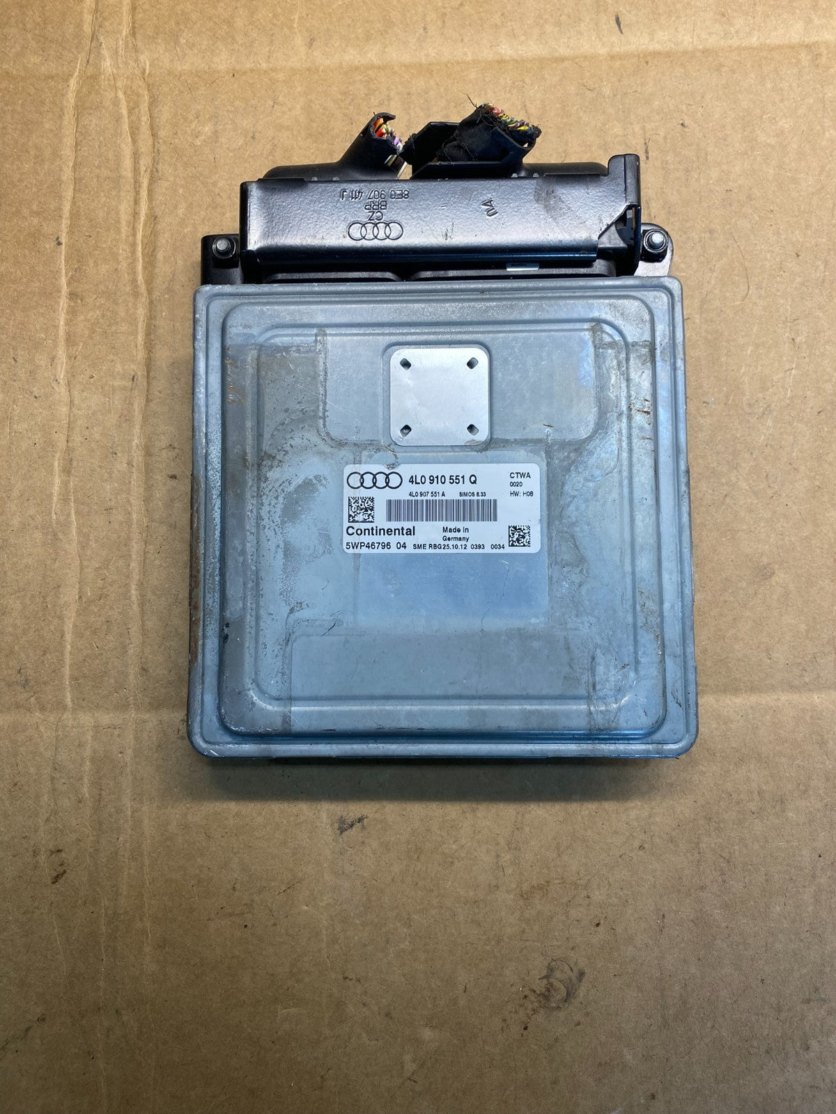 2013 2014 2015 Audi Q7 3.6L Engine Computer Ecu Pcm Ecm 4L0910551Q OE ab3581  DG0