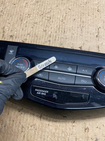 2014 2015 2016 Nissan Rogue Heater Temperature AC Climate Control AF1654 DG1
