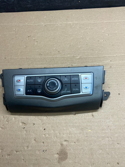 2009 - 2012 Nissan Murano Temperature Climate A/C AC Control Panel AG5183 DG0