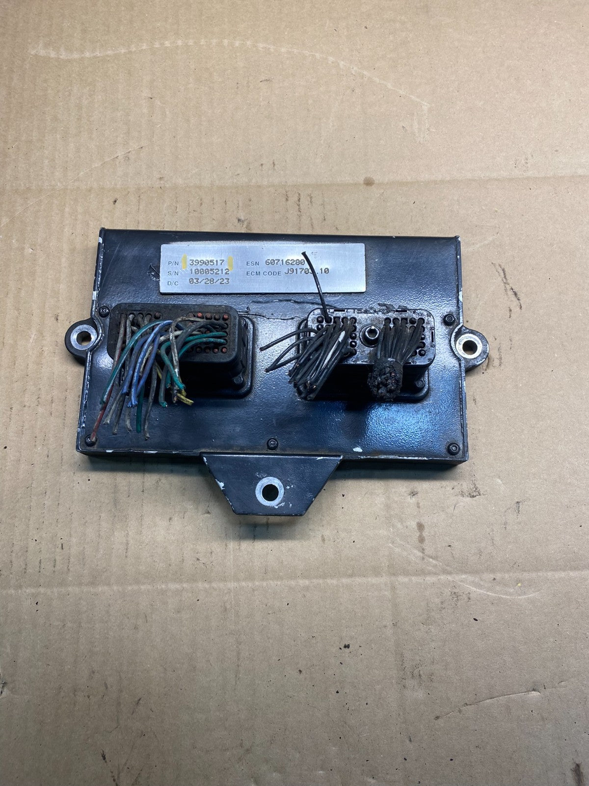 Cummins ISL Engine Control Module, ECM ECU 3681405 ab7416 DG0