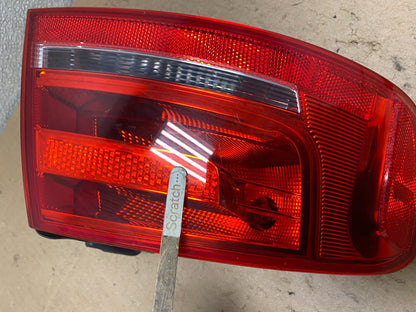 2009 to 2012 Audi A4 Sedan Left+Right Side Tail Lights OEM W2996 DW3
