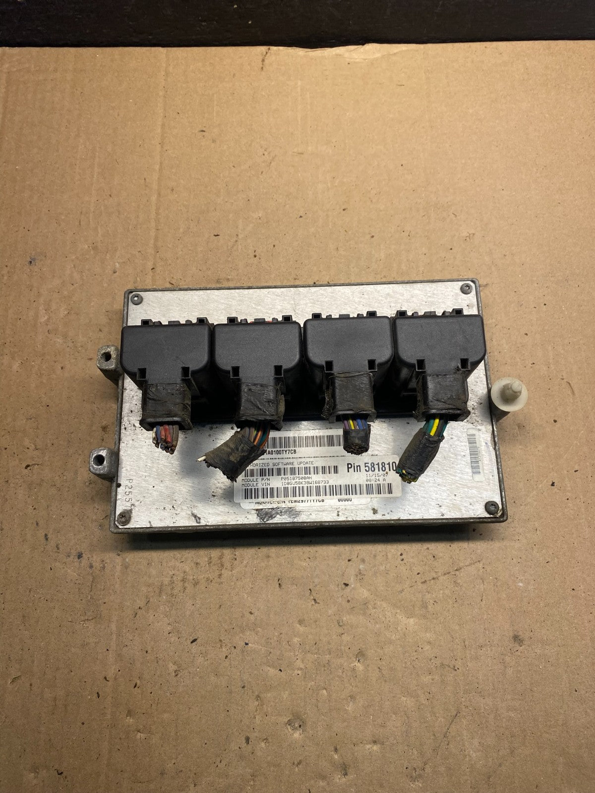 2008 Jeep Liberty Dodge Nitro 3.7L Engine Control Unit ECU ECM AE7555 DW0