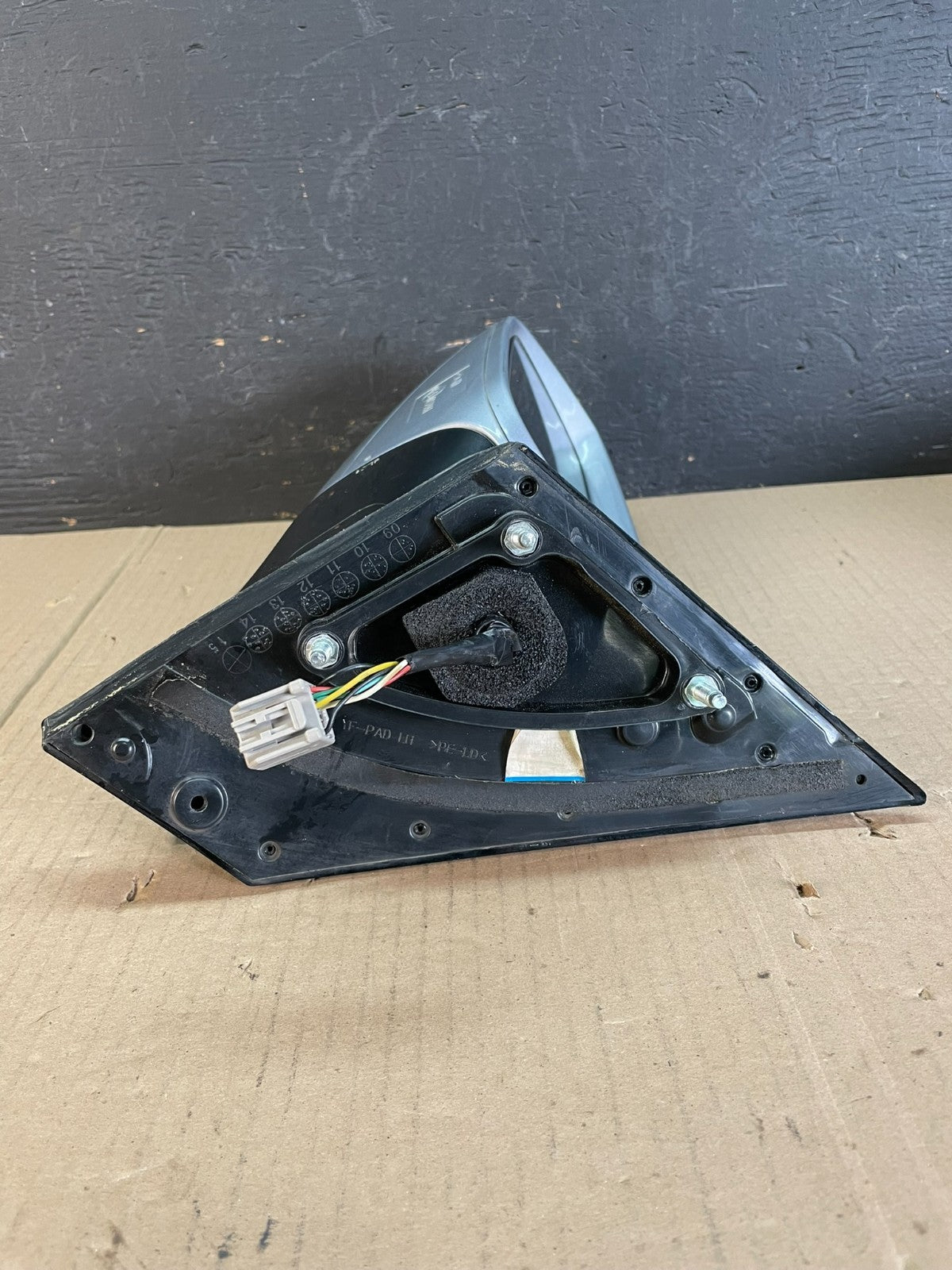 2011-2015 Hyundai Sonata Left Driver Side View Turn Sgn Door Mirror OE AD8647 DW4
