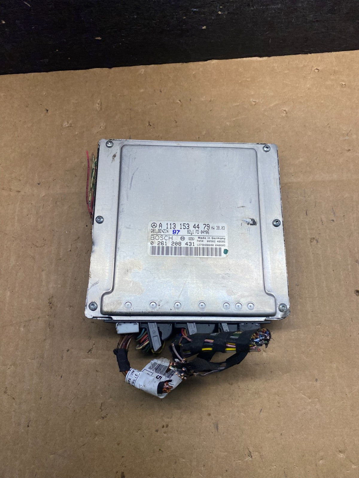 2003 2006 Mercedes R230 SL500 ECU ECM Engine Control Module AI9819 DW0