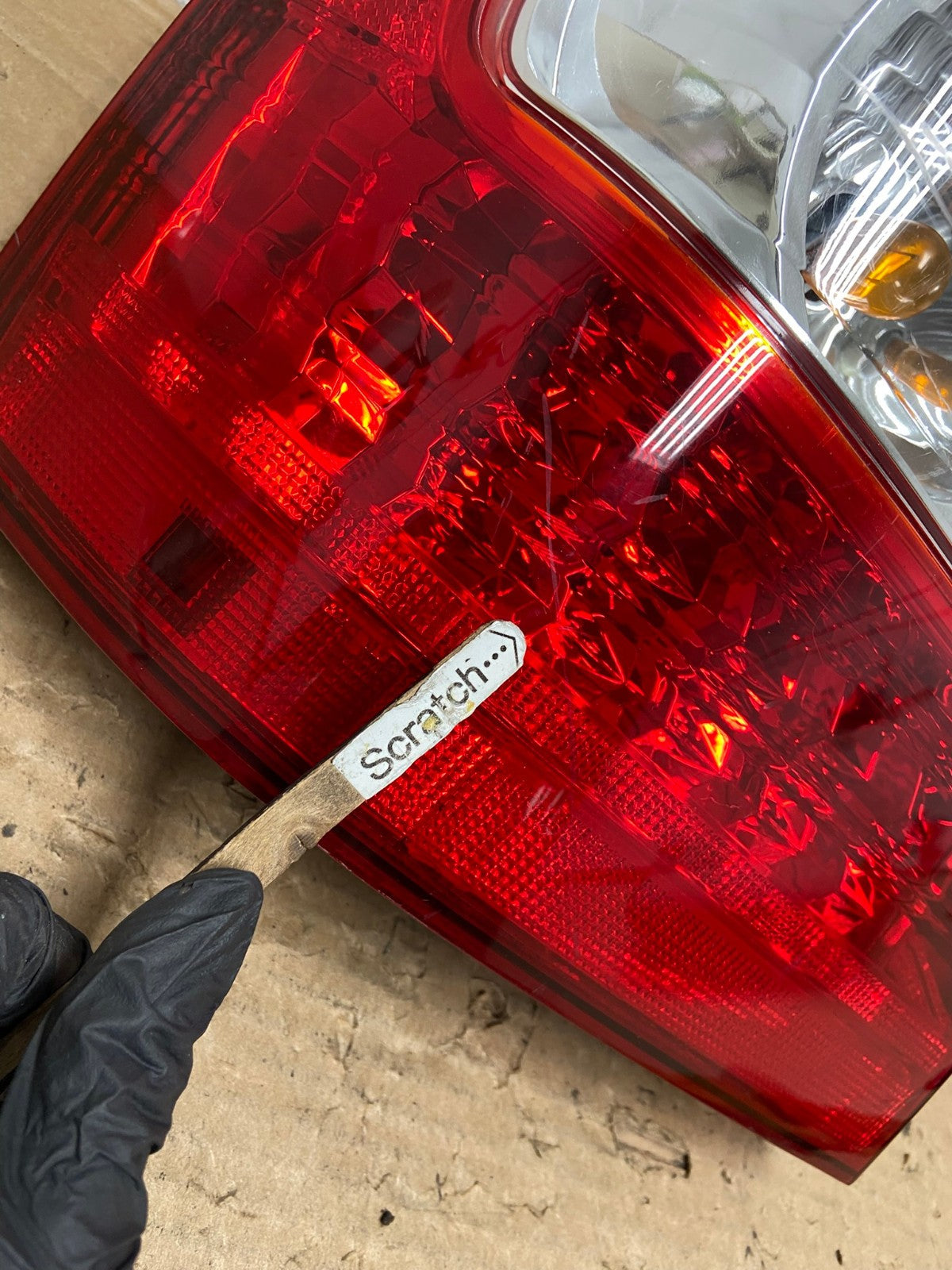 2006-2007 Toyota Highlander Hybrid Left Driver LH Side Tail Light AH9144 LK5