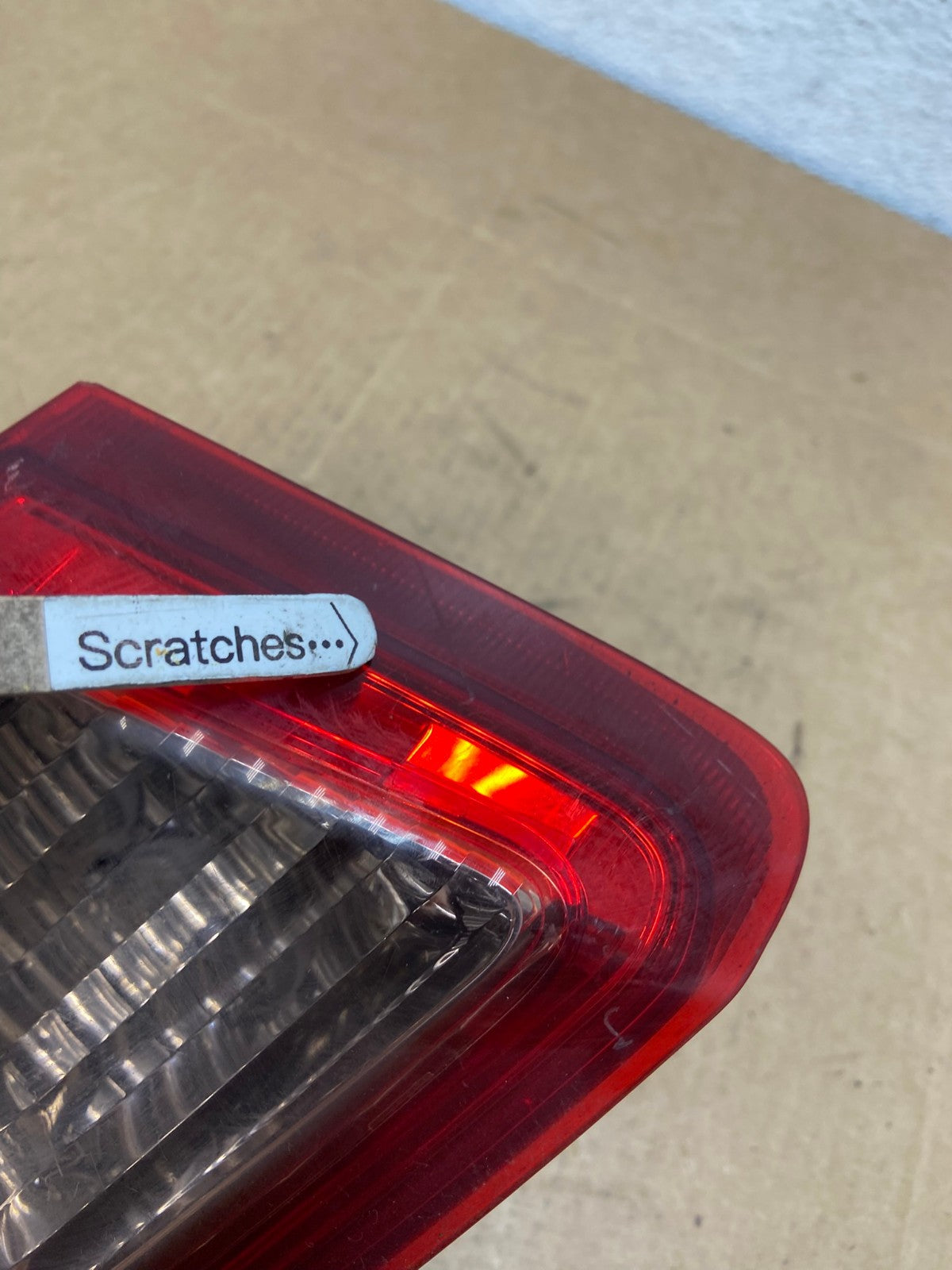 2009-2010 Acura TSX Left Driver LH Side Inner Tail Light AD5453 LK3