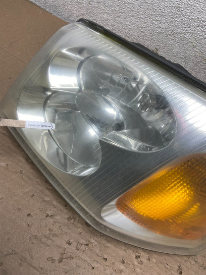 2002 to 2009 Gmc Envoy Left Driver Lh Side Headlight Halogen Oem AB1594 DW5
