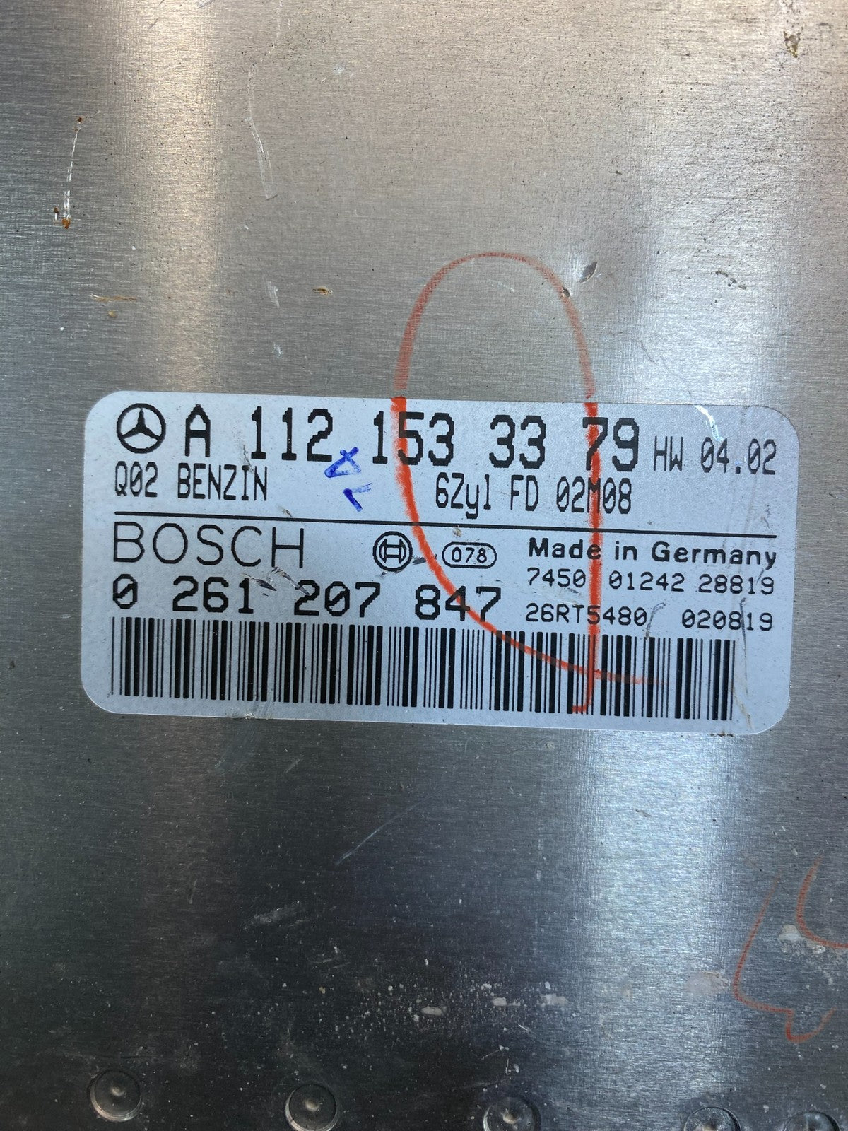 1999 to 2005 Mercedes E320 CLK320 Engine Control Unit ECU Module AC0779 DG2