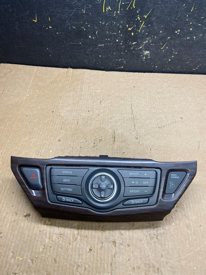 2013 to 2015 Nissan Pathfinder Information Display Control Z4257 DG0