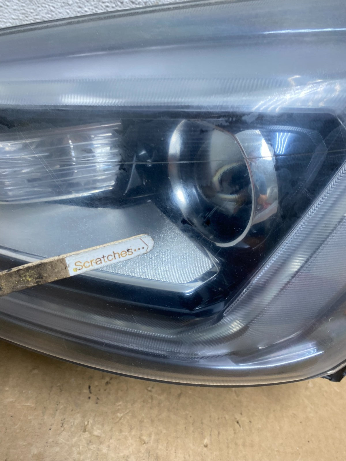 2013-2016 Gmc Acadia Left Driver LH Side Led Halogen Headlight AI3300 DW3