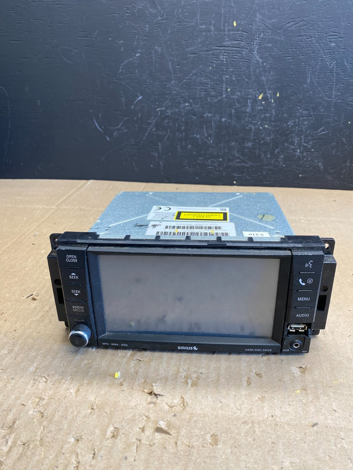 2007 2014 Jeep Dodge Chrysler Screen Display CD Player Satellite Radio ab9548 DG0