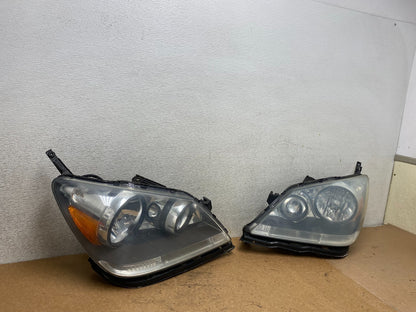 2005 2006 2007 Honda Odyssey Left+Right Set Halogen Headlights S6966 DW2