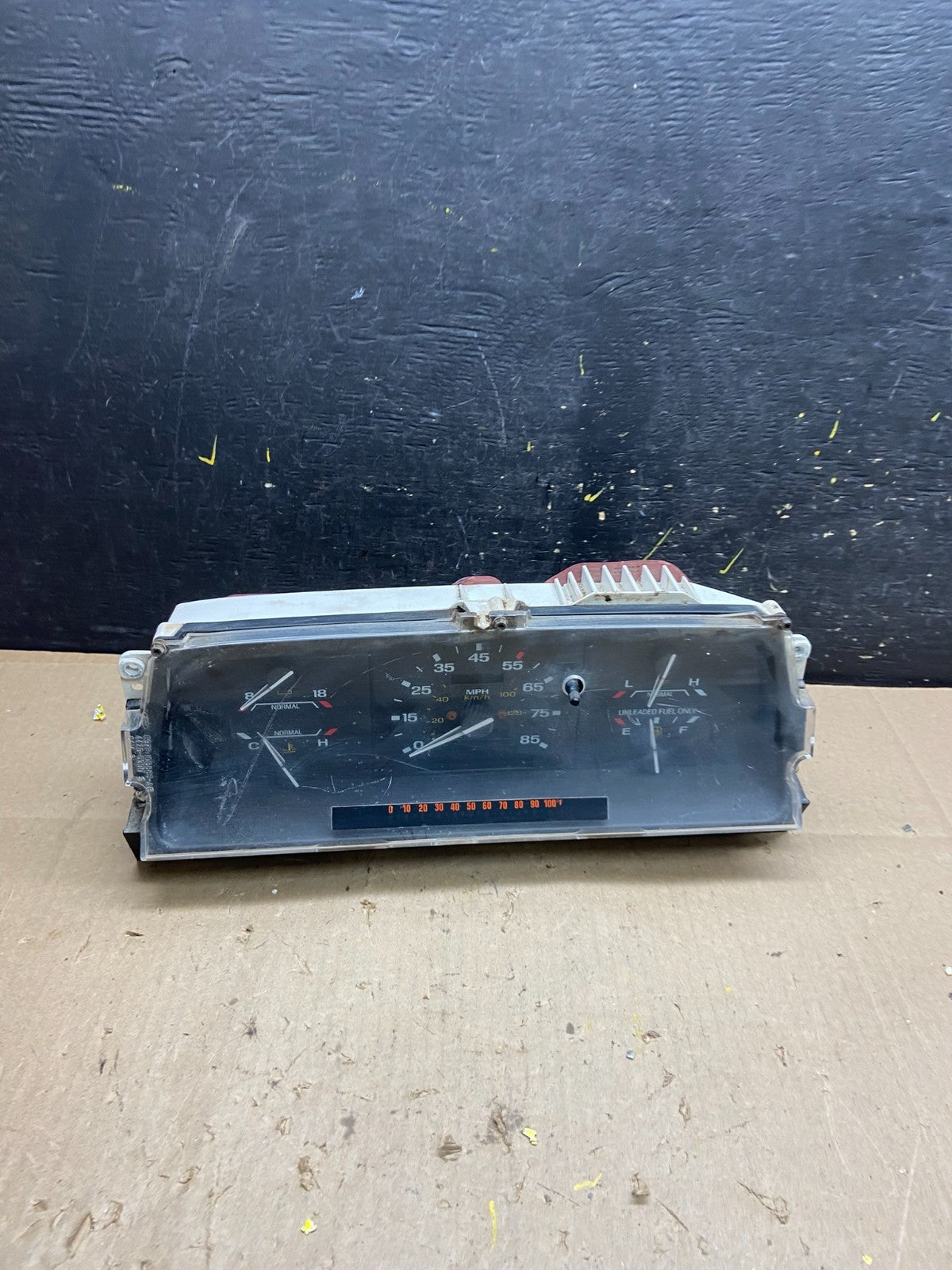 1990 1992 Ford Explorer Speedometer Cluster Gauge U4689 DG0