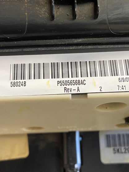 2005 2007 Dodge Dakota Climate Temperature Control Radio Panel Bezel AF2044 DW5