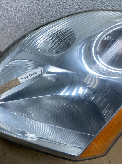 2007-2009 Nissan Sentra Halogen Left Driver LH Side Headlight AF7930 DW4