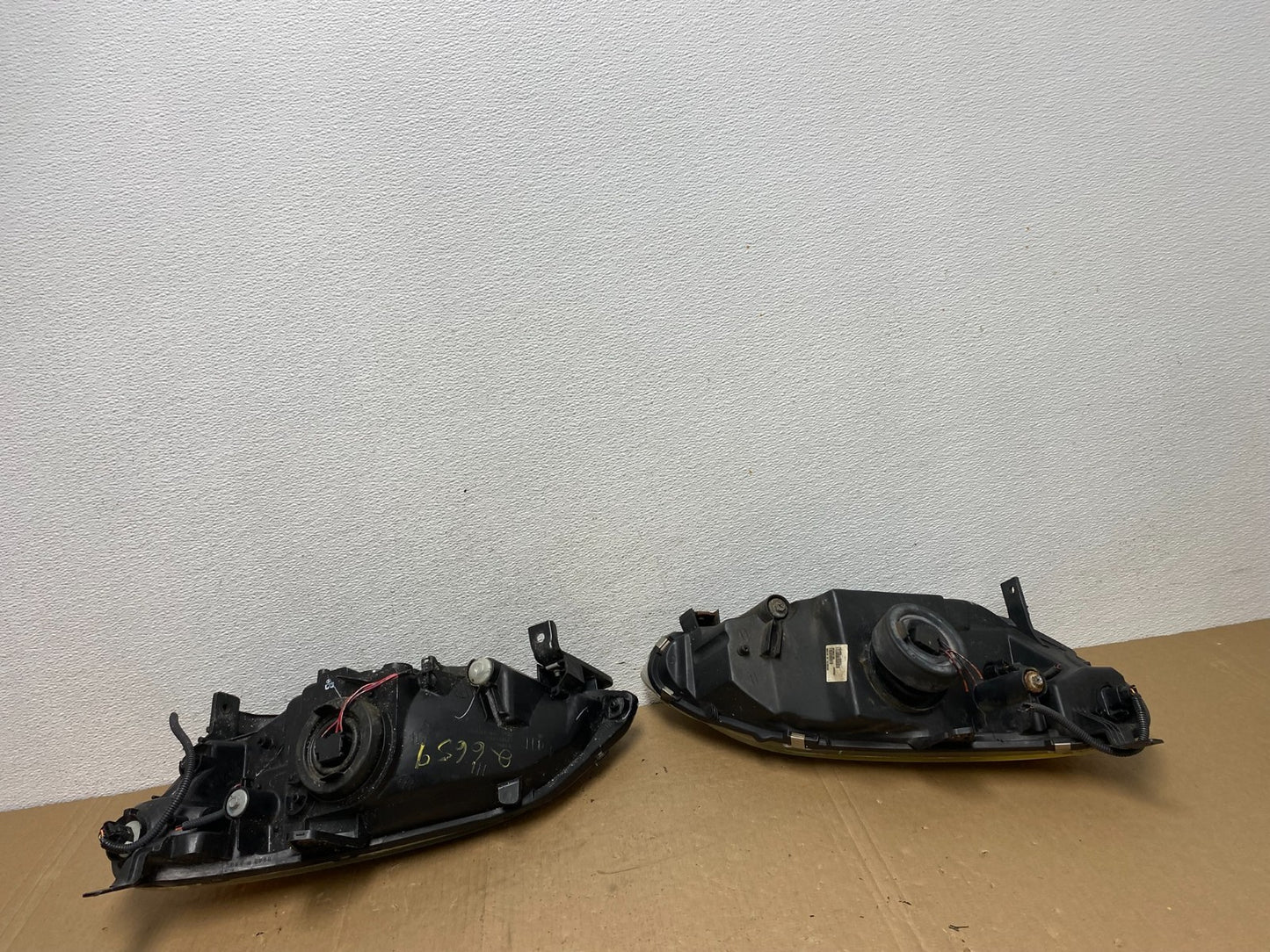 2001 - 2003 Honda Civic Coupe Headlights Halogen Left+Right Side AC5658 DW5