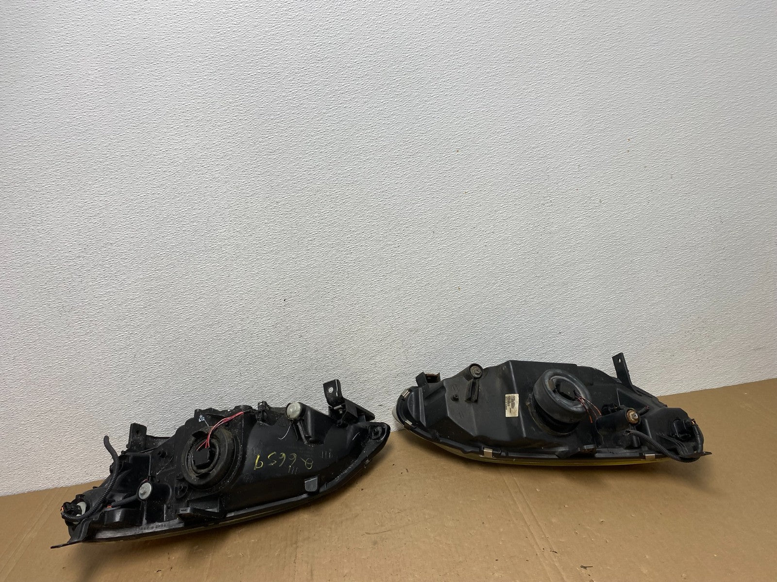 2001 - 2003 Honda Civic Coupe Headlights Halogen Left+Right Side AC5658 DW5